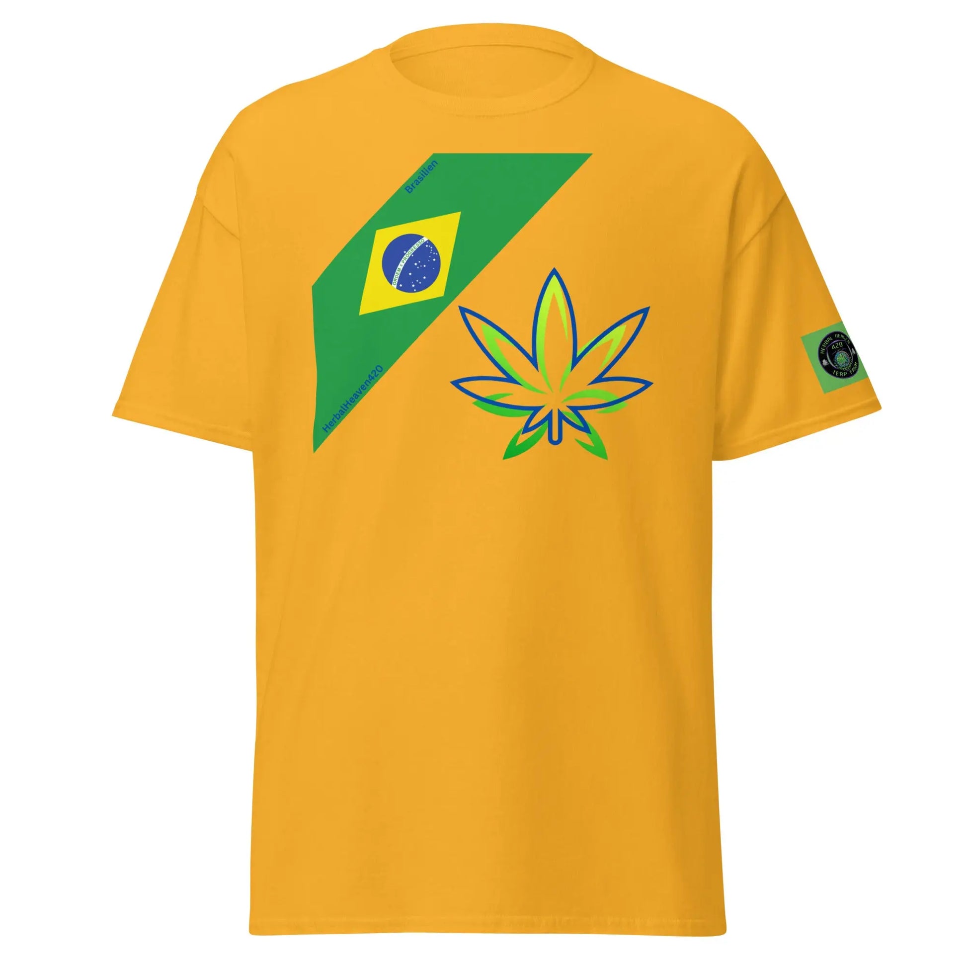 Cannabis 420 TShirt Legal State Kollektion Brasilien - HerbalHeaven420 TShirt 34.99