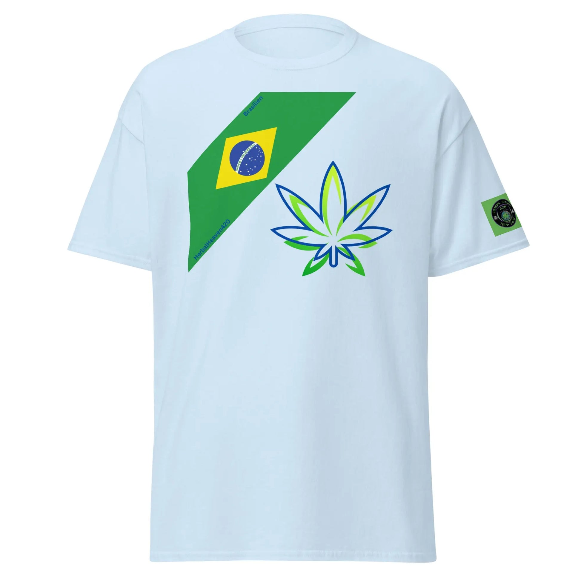Cannabis 420 TShirt Legal State Kollektion Brasilien - HerbalHeaven420 TShirt 34.99
