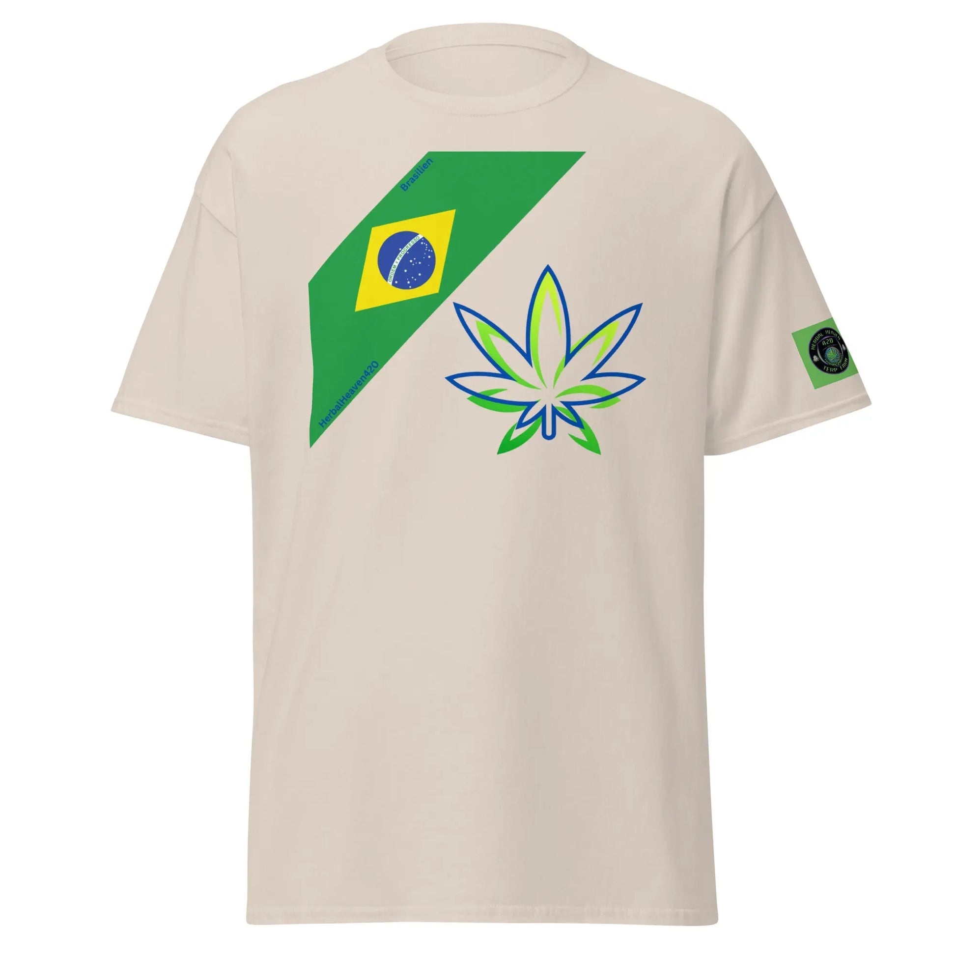 Cannabis 420 TShirt Legal State Kollektion Brasilien - HerbalHeaven420 TShirt 34.99